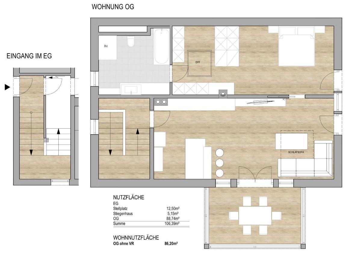 Ferienwohnung Strubreiter ชตรอเบิล ภายนอก รูปภาพ